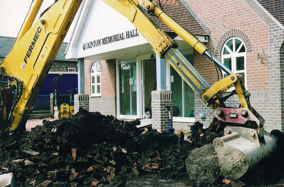 New car park on the way